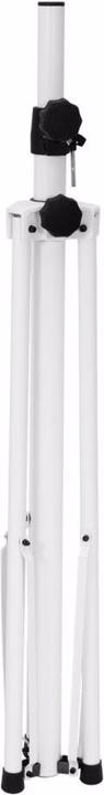 Immagine prodotto Omnitronic Supporto per altoparlanti BS-2 EU bianco (1 pz., Cavalletto, Regolabile in altezza)