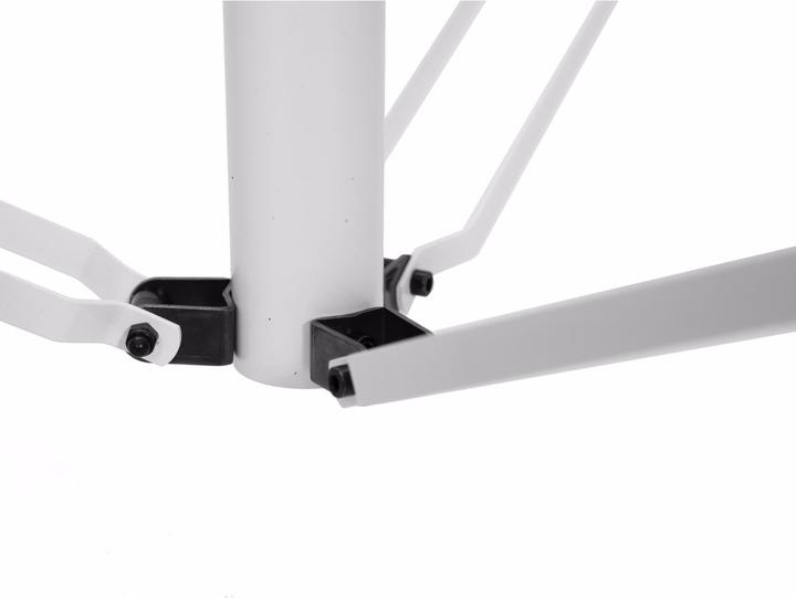 Immagine prodotto Omnitronic Supporto per altoparlanti BS-2 EU bianco (1 pz., Cavalletto, Regolabile in altezza)