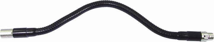 Produktbild Omnitronic Schwanenhals schwarz XLR/XLR, 47cm