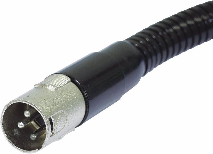 Produktbild Omnitronic Schwanenhals schwarz XLR/XLR, 47cm