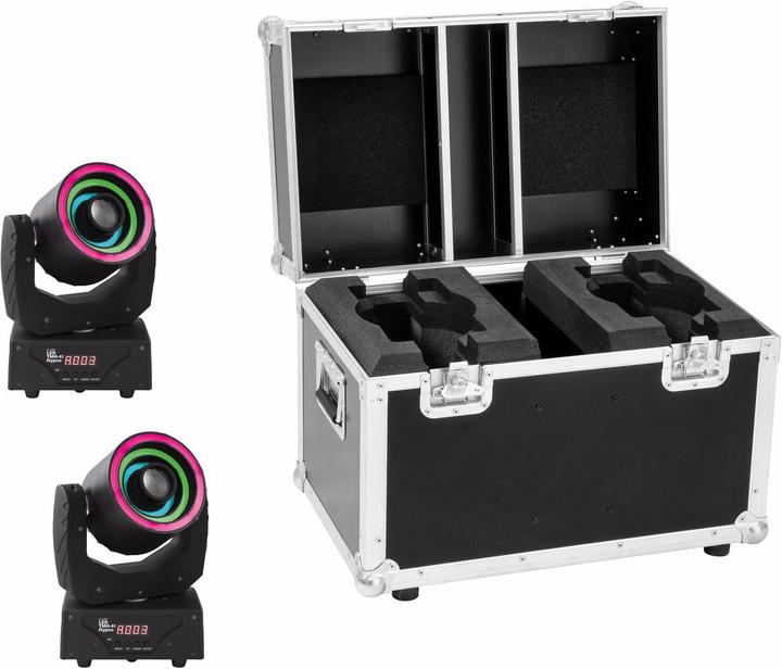 Image du produit Eurolite Set LED TMH-41 Hypno Moving-Head Spot + Case