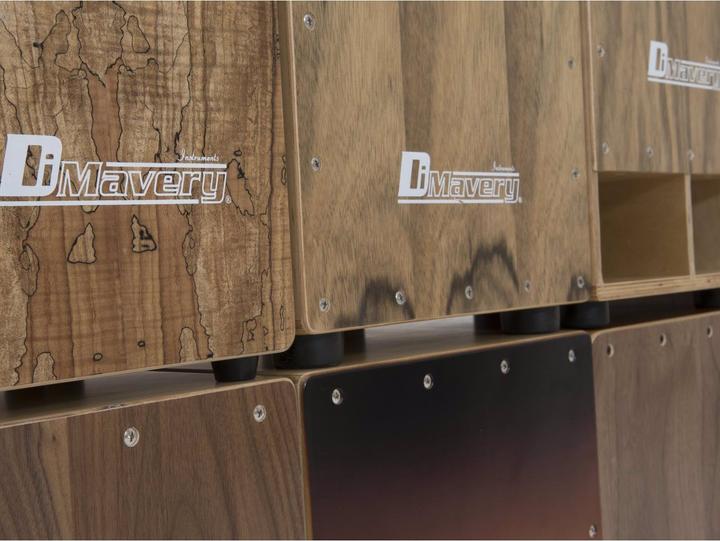 Actual product image Dimavery CJ-510 Cajon, birch, sunburst (Cajon)