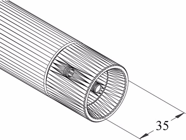 Actual product image Alutruss DECOLOCK DQ1-S750 1-point crossbar sw