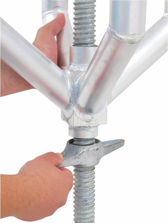 Actual product image Alutruss QUADLOCK Leveling Foot Frame QNF-300