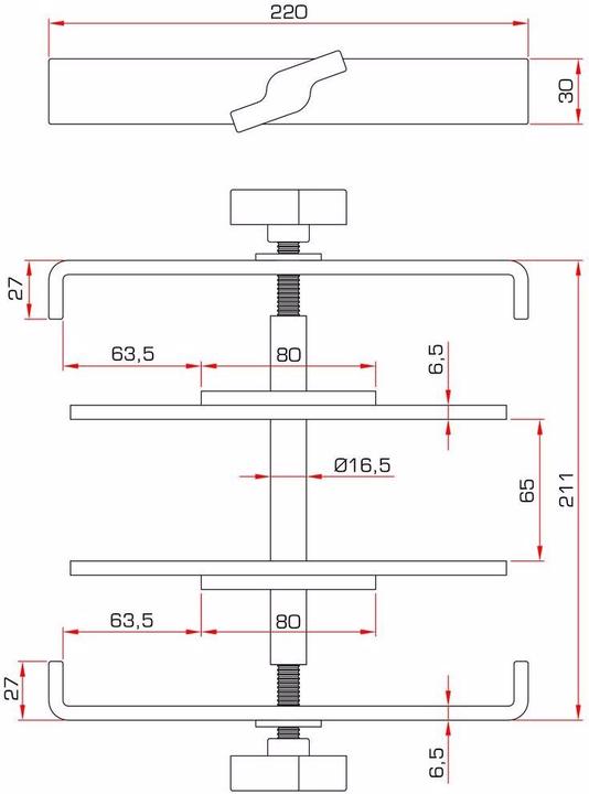 Actual product image Guil TMU-08/440 Connecting clamp