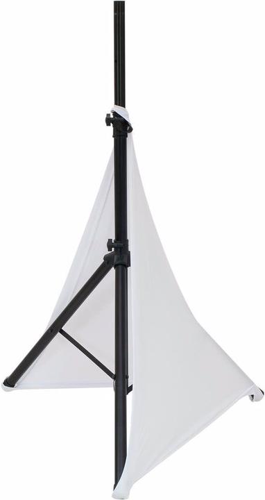 Image du produit Europalms Voile de trépied blanc double face