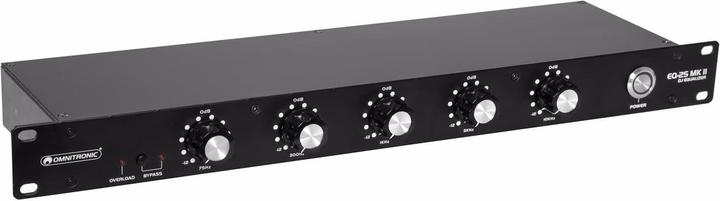 Immagine prodotto Omnitronic Equalizzatore per DJ EQ-25 MK2 (Equalizzatore)