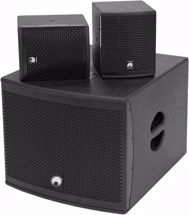 Actual product image Omnitronic Molly-12A Active PA Subwoofer 30.48 cm 30.50cm (12") 700 W 1 pc. (Active, 1x 700 W)