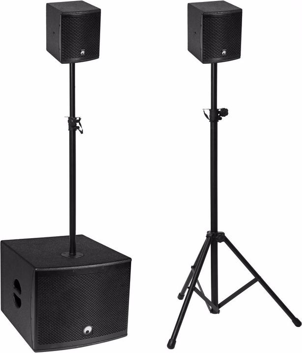 Produktbild Omnitronic Molly-6 Aktiver Monitor-Lautsprecher 17.27 cm 6.5" 130 W 1 Paar (Subwoofer aktiv, 1x 260 W)