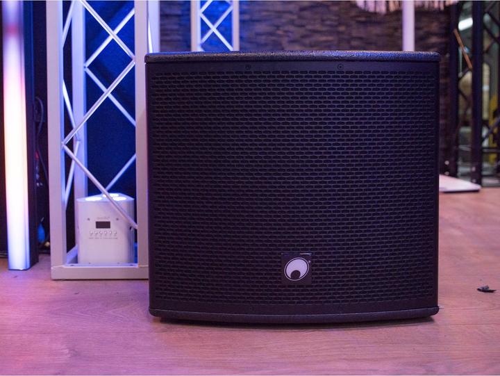 Actual product image Omnitronic Molly-12A Active PA Subwoofer 30.48 cm 30.50cm (12") 700 W 1 pc. (Active, 1x 700 W)