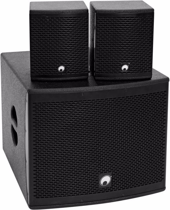 Produktbild Omnitronic Molly-6 Aktiver Monitor-Lautsprecher 17.27 cm 6.5" 130 W 1 Paar (Subwoofer aktiv, 1x 260 W)