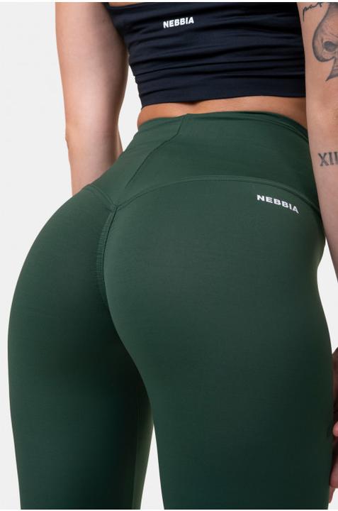 Actual product image Nebbia Classic Hero Leggings 570 Dark Green (L)