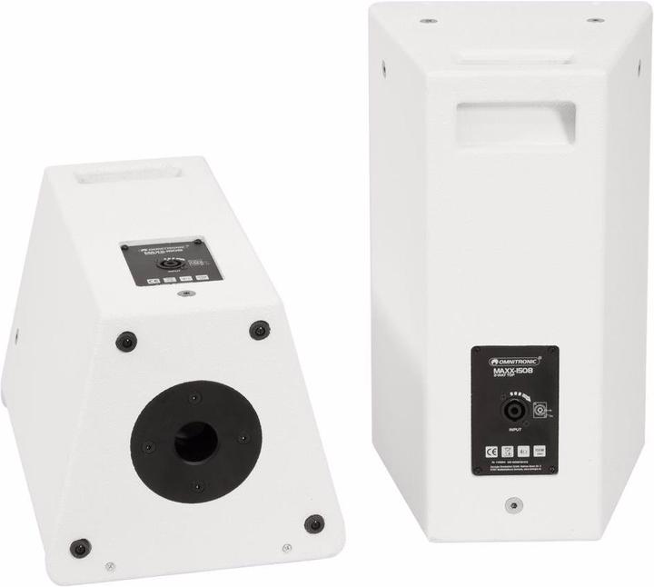 Actual product image Omnitronic MAXX-1508 2-way top 2x white (Passive)