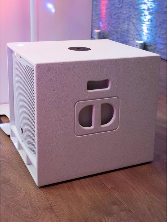 Image du produit Omnitronic MAXX-1508DSP Caisson de basses actif 2.1 blanc (Actif, 1x 400 W)
