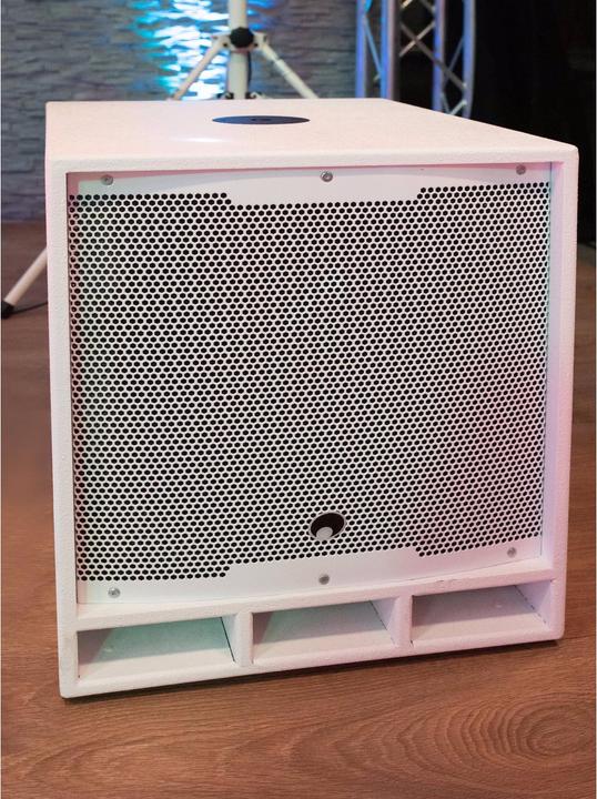 Image du produit Omnitronic MAXX-1508DSP Caisson de basses actif 2.1 blanc (Actif, 1x 400 W)