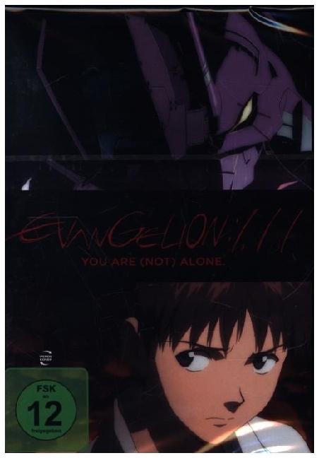 Actual product image Leonine Evangelion: 1.11 You Are (Not) Alone (DVD, 2007, German, Japanese)