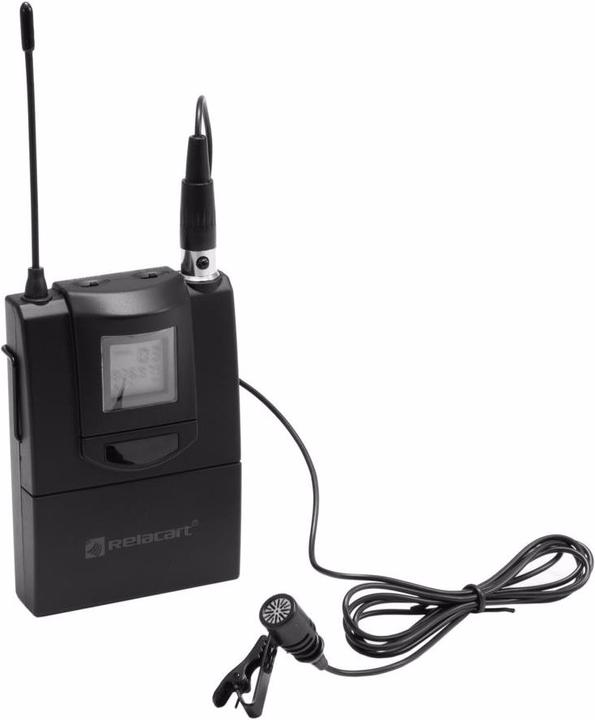 Actual product image Relacart ET-60 Bodypack with lavalier microphone for WAM-402