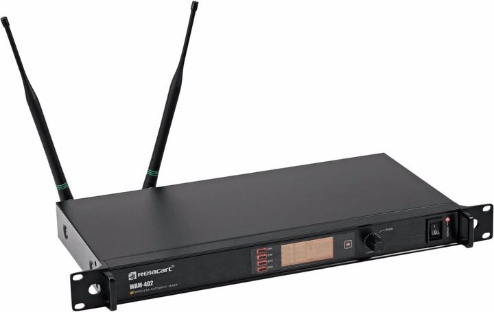 Actual product image Relacart WAM-402 4CH Digital UHF Automatic Mixer