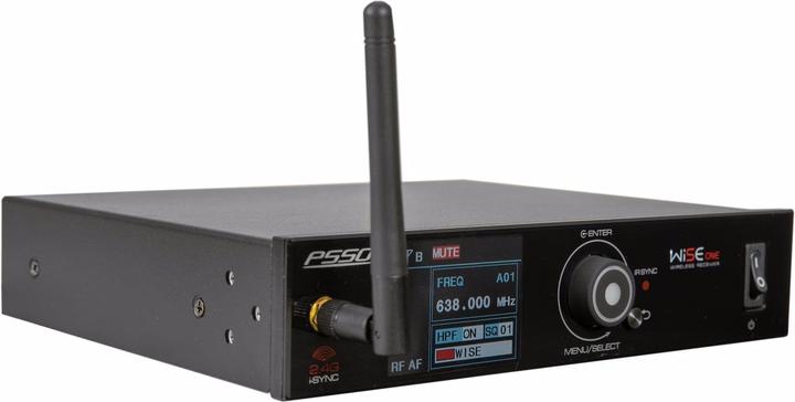 Actual product image Psso WISE ONE 1-channel true diversity receiver 638-668MHz