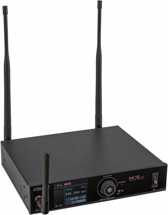 Actual product image Psso WISE ONE 1-channel true diversity receiver 638-668MHz