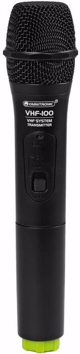 Immagine prodotto Omnitronic Microfono palmare VHF-100 207.55MHz