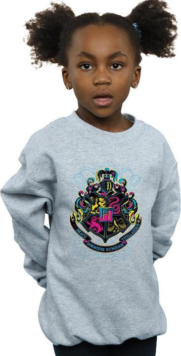 Produktbild Neon Hogwarts Crest Sweatshirt Mädchen (116)