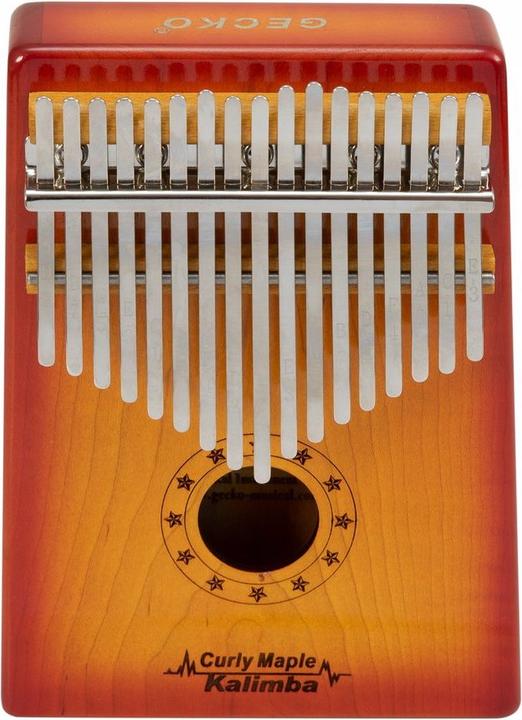Actual product image Dimavery KL-4 Kalimba,17 C, sunburst