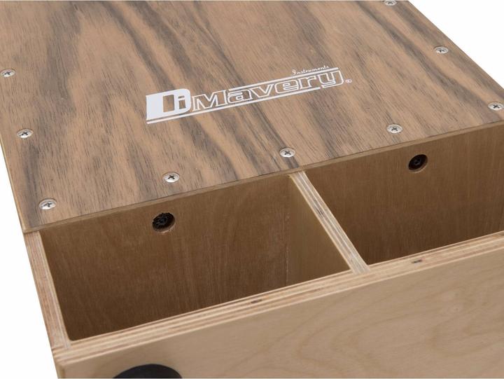 Actual product image Dimavery CJ-550 Bass Cajon, Walnut (Cajon)