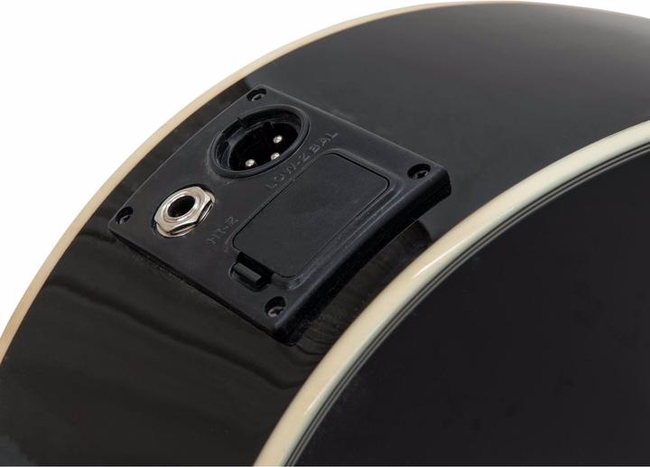 Produktbild Dimavery CN-600L Klassikgitarre, schwarz (Halbakustik Gitarre)