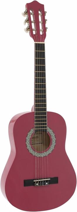 Image du produit Dimavery AC-303 Guitare classique 1/2, rose (Guitare acoustique)