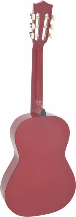 Actual product image Dimavery AC-303 classical guitar 1/2, red (Acoustic guitar)