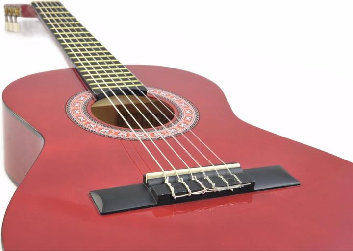 Actual product image Dimavery AC-303 classical guitar 1/2, red (Acoustic guitar)