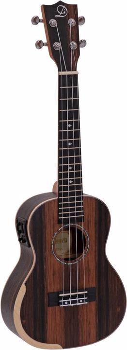 Dimavery UK-800 Ukulele da concerto, ebano (Concertistico, Adulti)