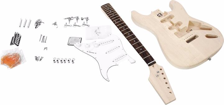 Produktbild Dimavery DIY ST-20 Gitarrenbausatz (E-Gitarren Set)