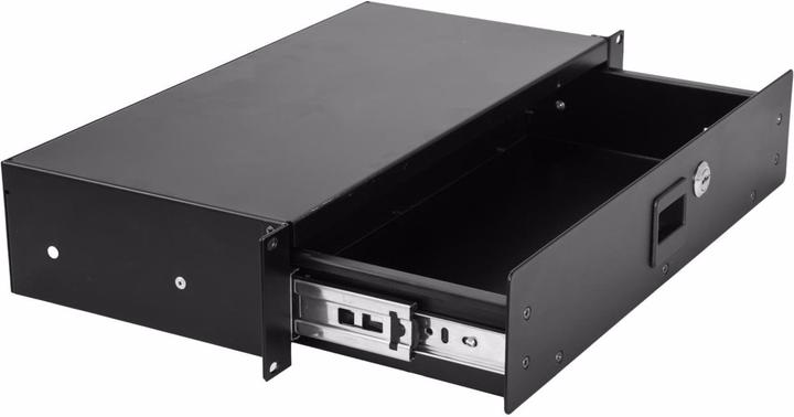 Produktbild Omnitronic Rackschublade SN-2 Rackschublade mit Schloss 2HE (Zubehör)