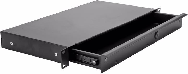 Omnitronic Rackschublade KE-1 Rackschublade mit Schloss 1HE (Zubehör)