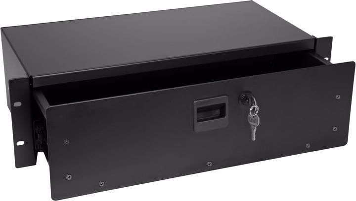 Omnitronic Rackschublade SN-3 Rackschublade mit Schloss 3HE (Zubehör)