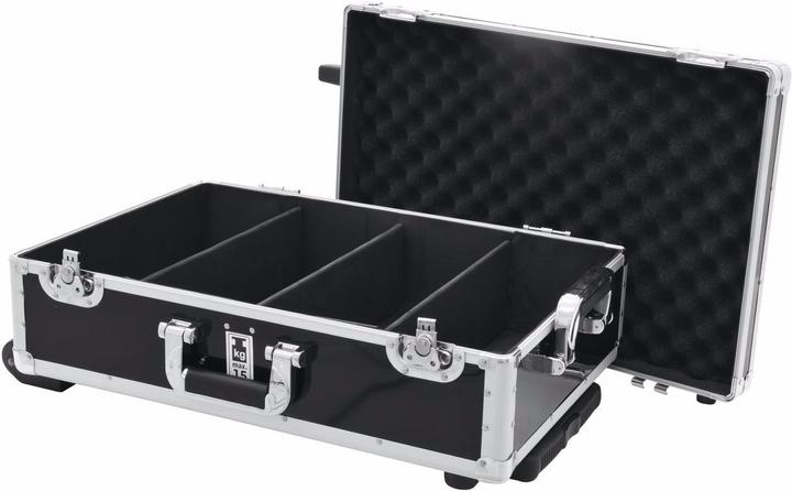Produktbild Roadinger CD-Case schwarz 120 CDs mit Trolley (Zubehör)