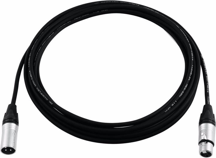 Produktbild Psso DMX Kabel XLR 3pol 15m sw Neutrik (15 m, XLR)