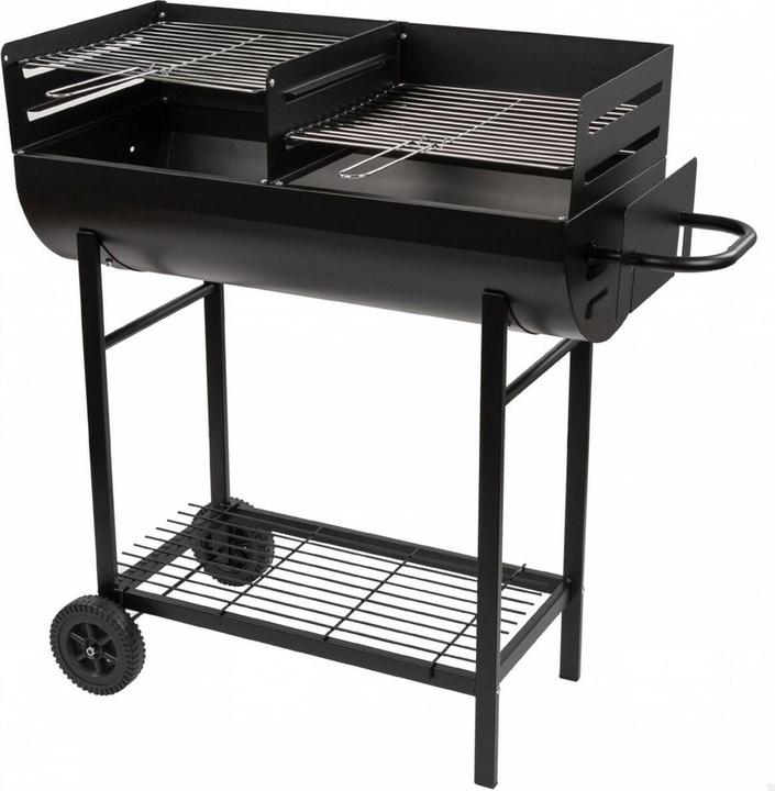 Immagine prodotto Aktive Barbecue a carbonella con ruote Plastica attiva Metallo smaltato 97 x 96 x 42 cm Nero