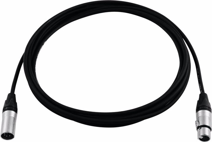 Actual product image Psso DMX cable XLR 5pin 3m sw Neutrik (3 m)
