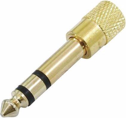 Produktbild Omnitronic Adapter Klinke(M)/3,5 Klinke(F) 10x