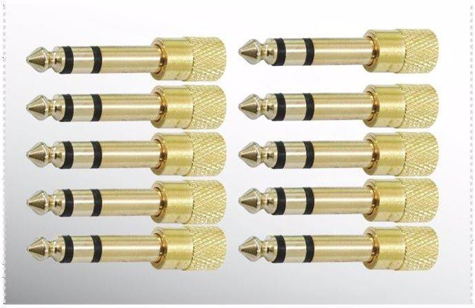Produktbild Omnitronic Adapter Klinke(M)/3,5 Klinke(F) 10x