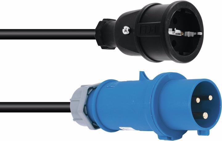 Actual product image Psso Adapter cable earthing contact(F)/CEE 1.5