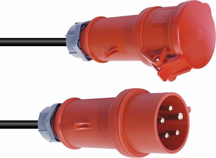 Produktbild Psso CEE Verlängerung 16A 5x2,5 15m rot (15 m, CEE)