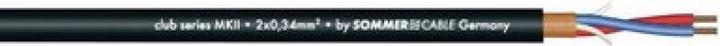 Produktbild Sommer Cable Mikrofonkabel 2x0,34 100m sw CLUB SERIES (100 m)