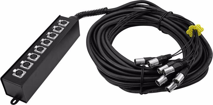 Image du produit Omnitronic Boîtier de scène multicore MUS-820 8IN 20m (20 m, Multicore)