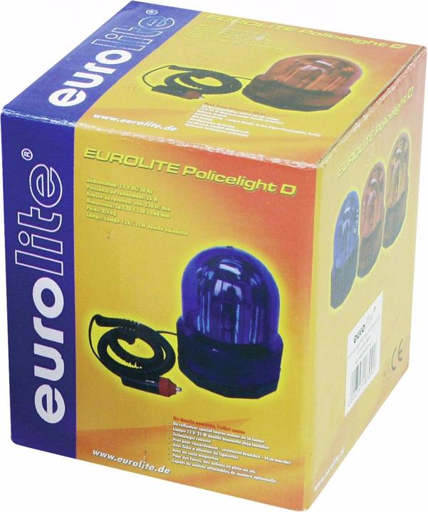 Actual product image Eurolite Police light COL-1221 blue 12V/21W