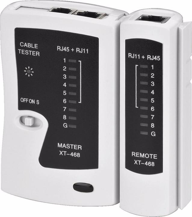 Monacor Line tester for Cat-5/Cat-6 and ISDN