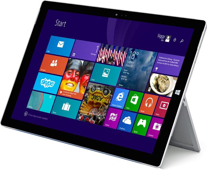 Actual product image Microsoft Surface Pro 3, 128GB SSD (12", Intel Core i5-4300U, 4 GB, 128 GB)